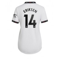 Manchester United Christian Eriksen #14 Udebanetrøje Dame 2022-23 Kortærmet